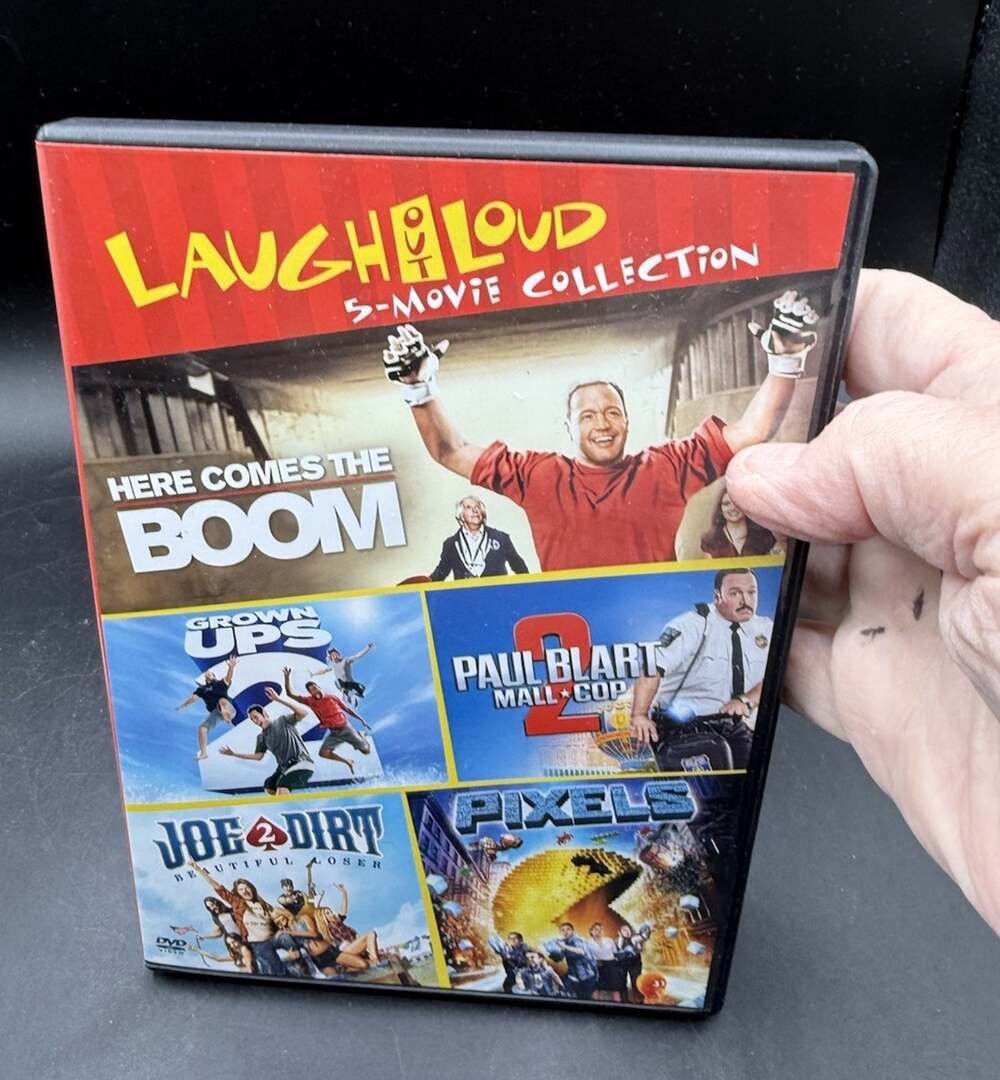Grown Ups 2 / Here Comes the Boom Joe Dirt 2: Beautiful Loser / Paul Blart EUC 4